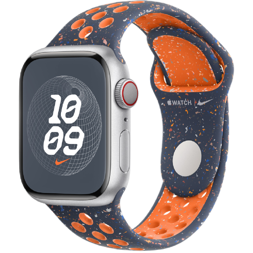 Apple 41mm Blue Flame Nike Sport Band M/L / MUUU3ZM/A