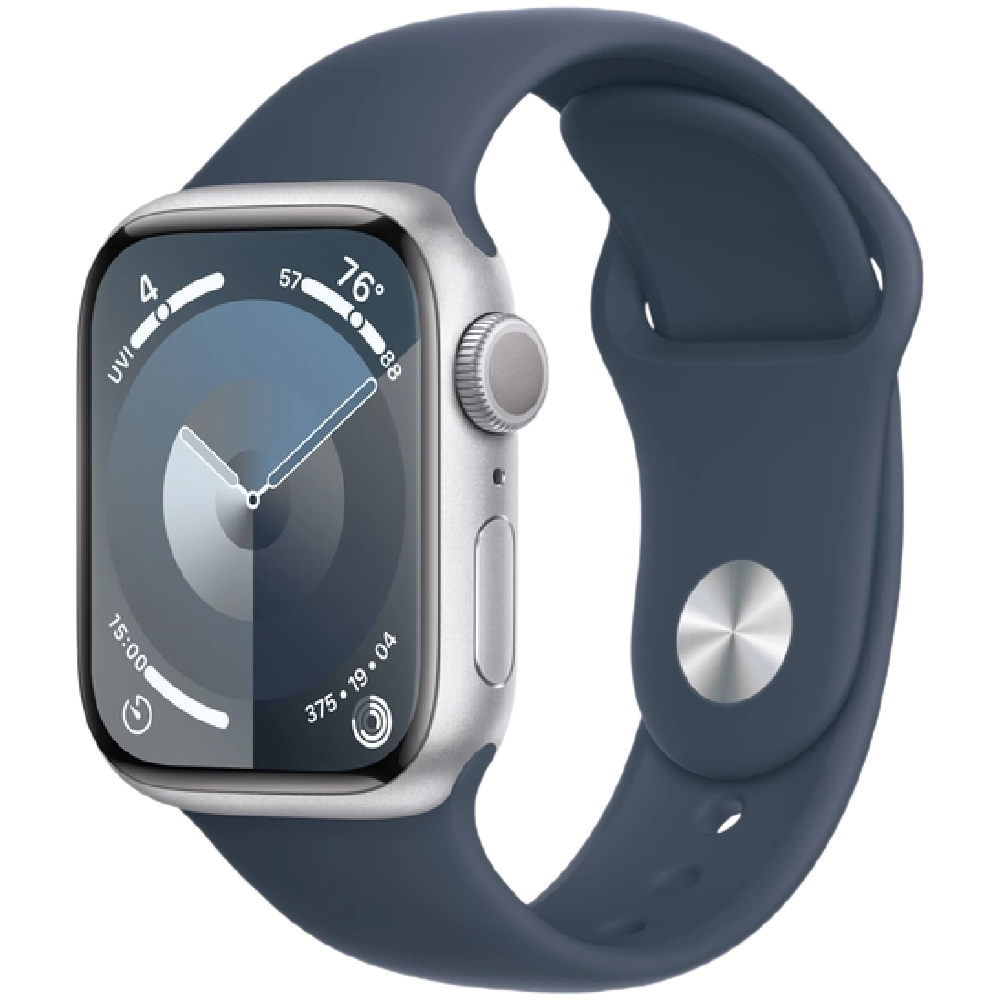 Apple 45mm Storm Blue Sport Band M/L / MT3R3ZM/A