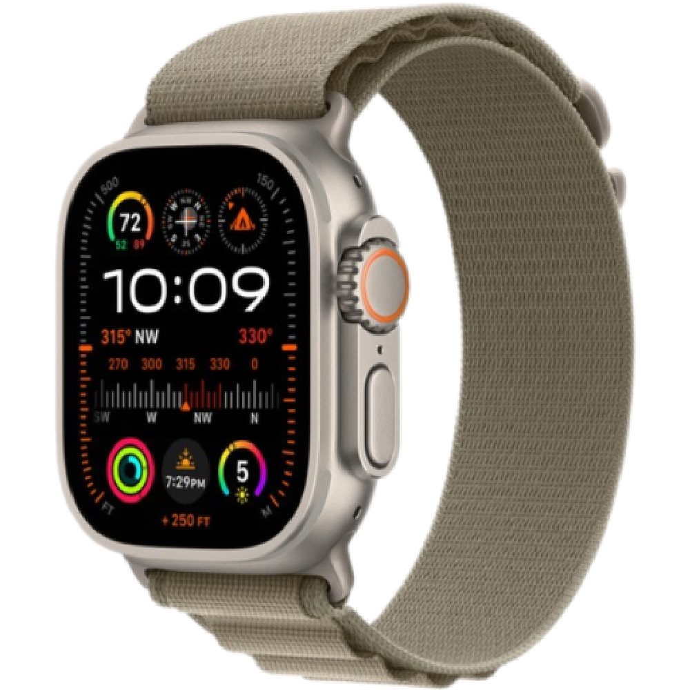 Apple 49mm Olive Alpine Loop Medium / MT5U3ZM/A